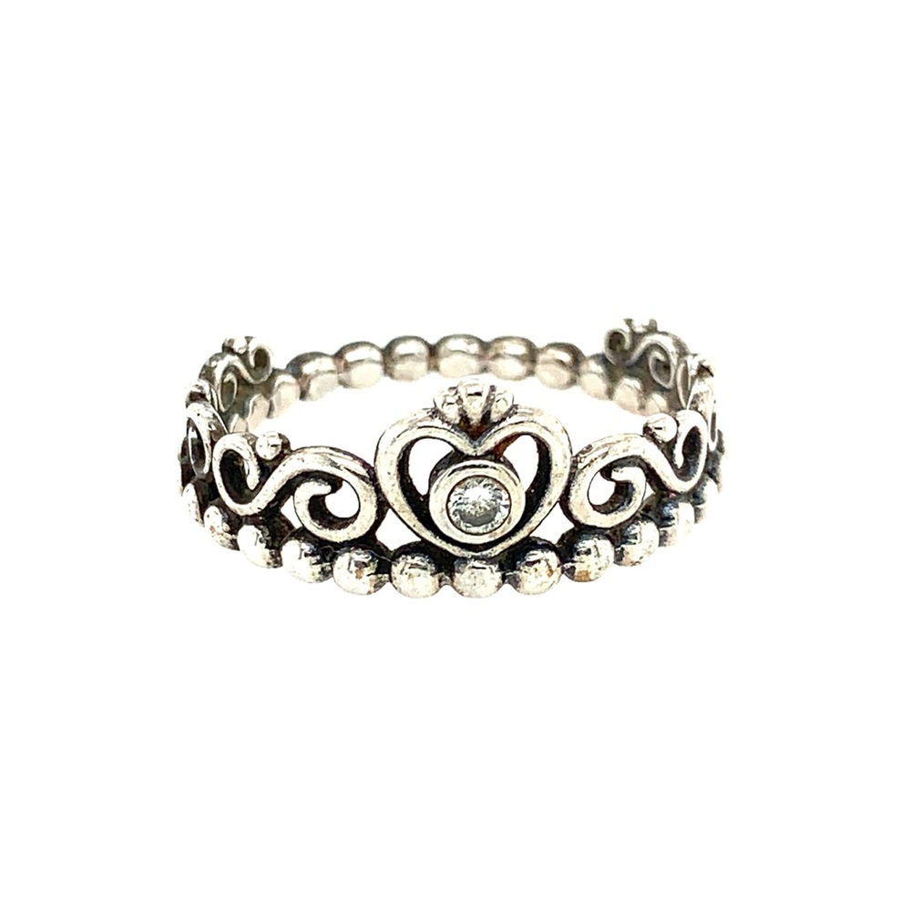 Pre❤️ Princess‎ Crown Pandora Ring